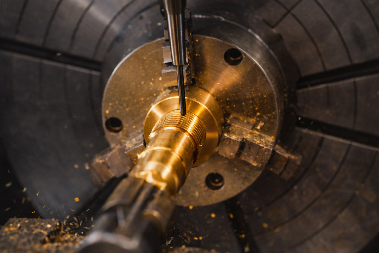 Brass component manufacturing facility in Jamnagar, India